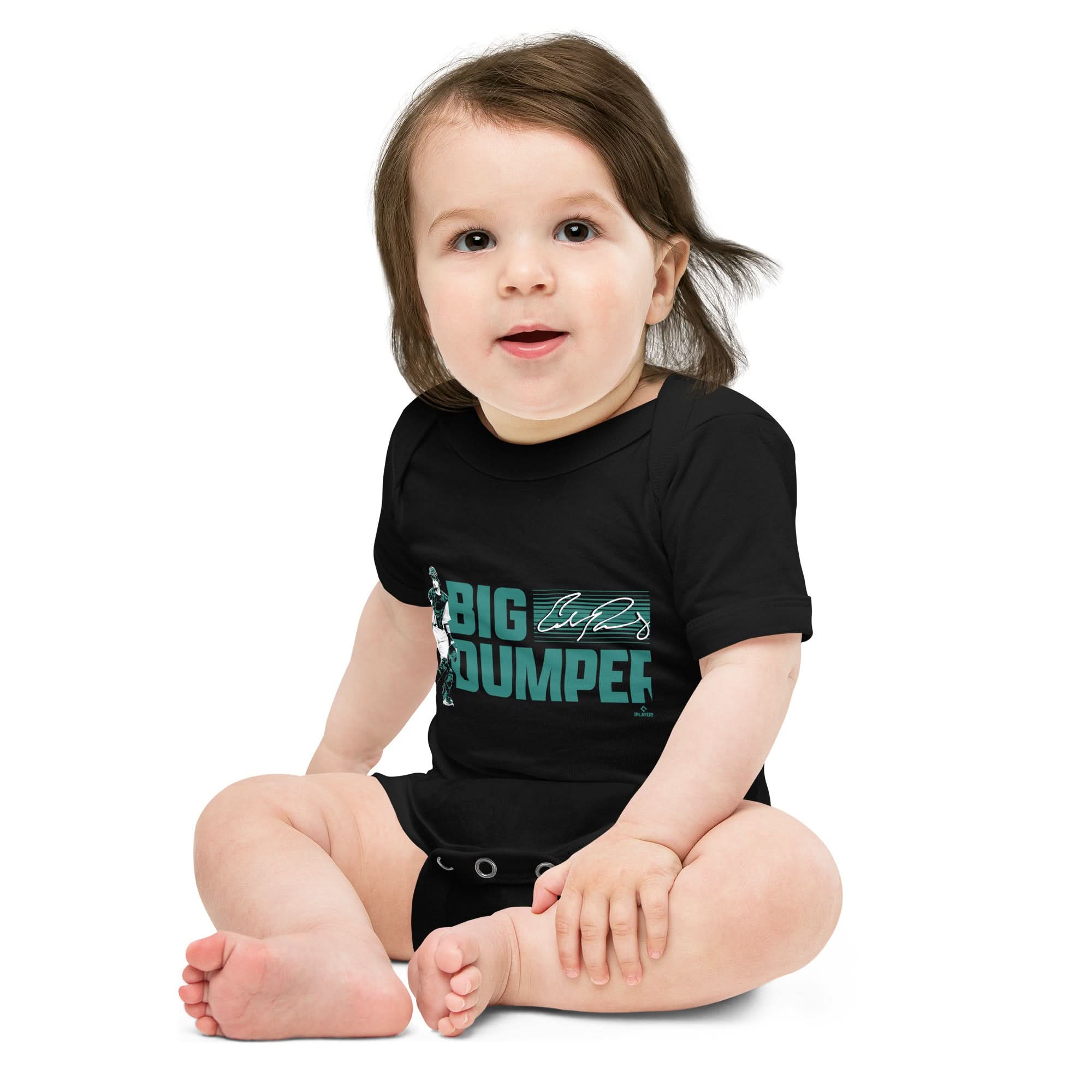 Cal Raleigh: Big Dumper Baby One Piece 4