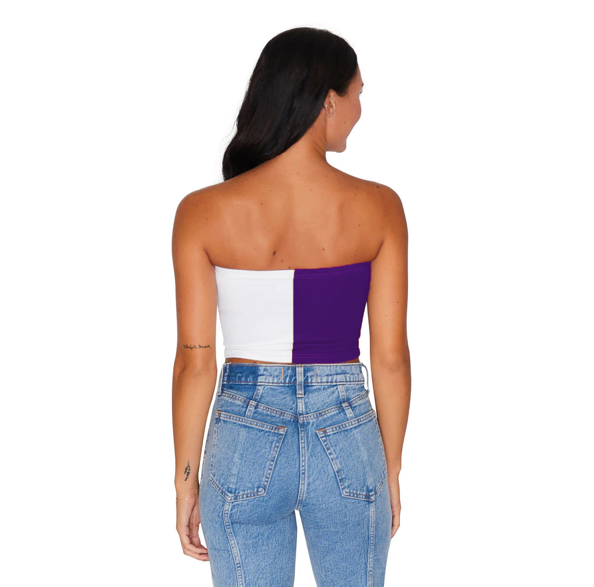 Kansas State Two Tone Tube Top | lojobands
