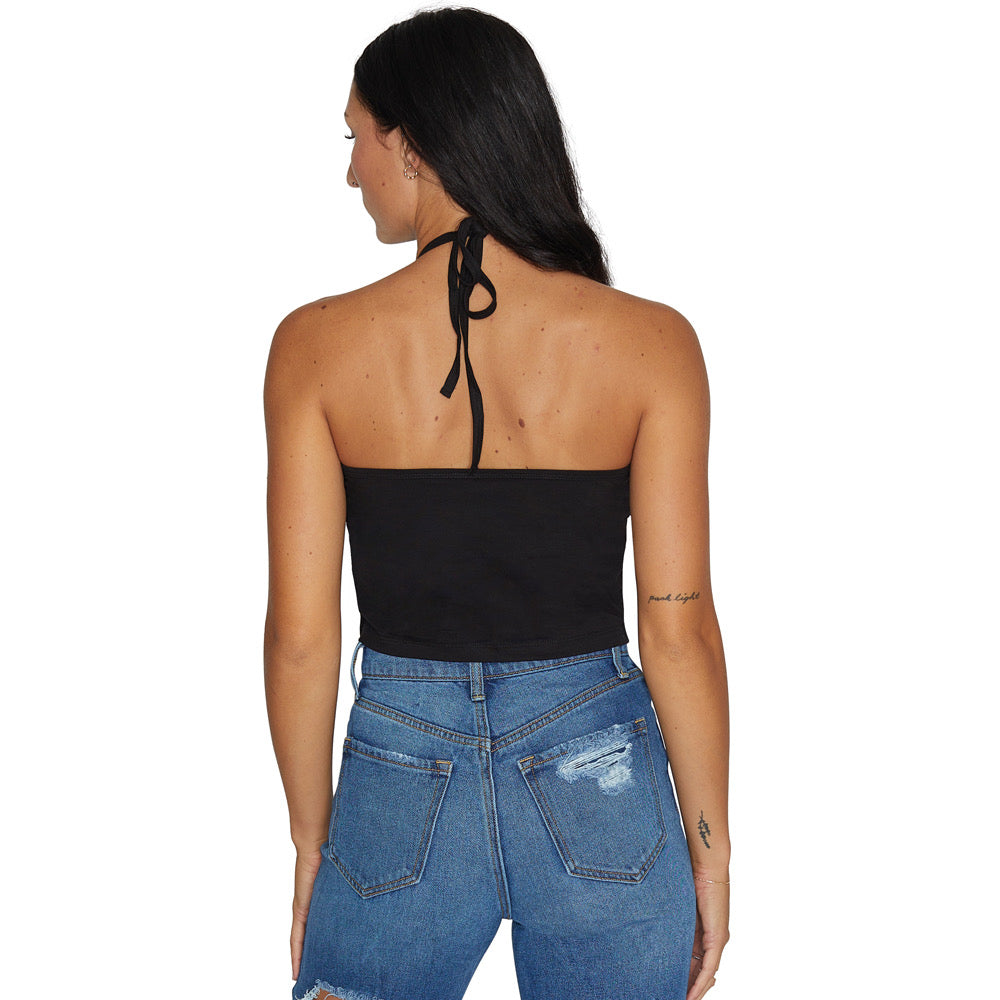 Iowa State Black Halter Top | lojobands