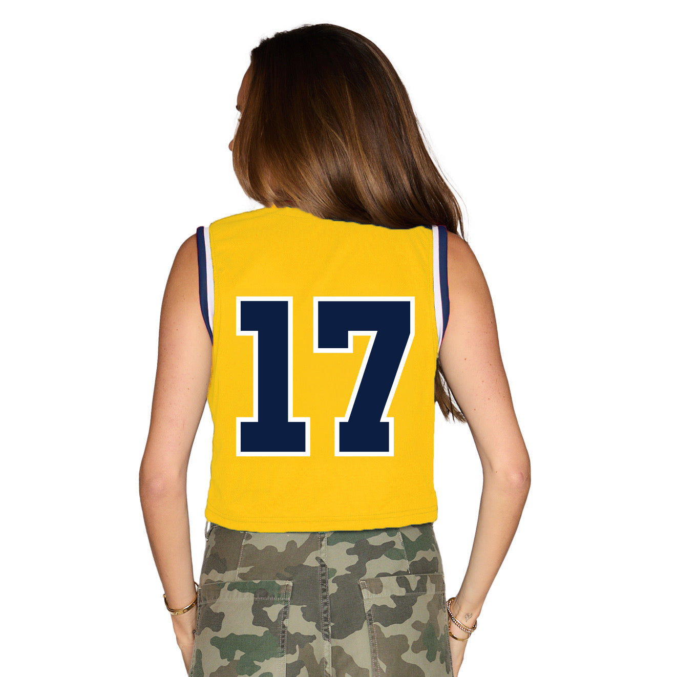 University of Michigan Maize Basketball Jersey | lojobands