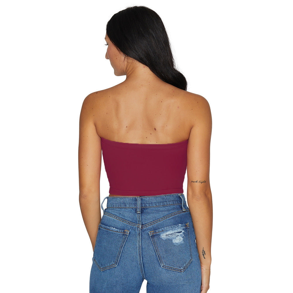 Mississippi State Maroon Tube Top | lojobands