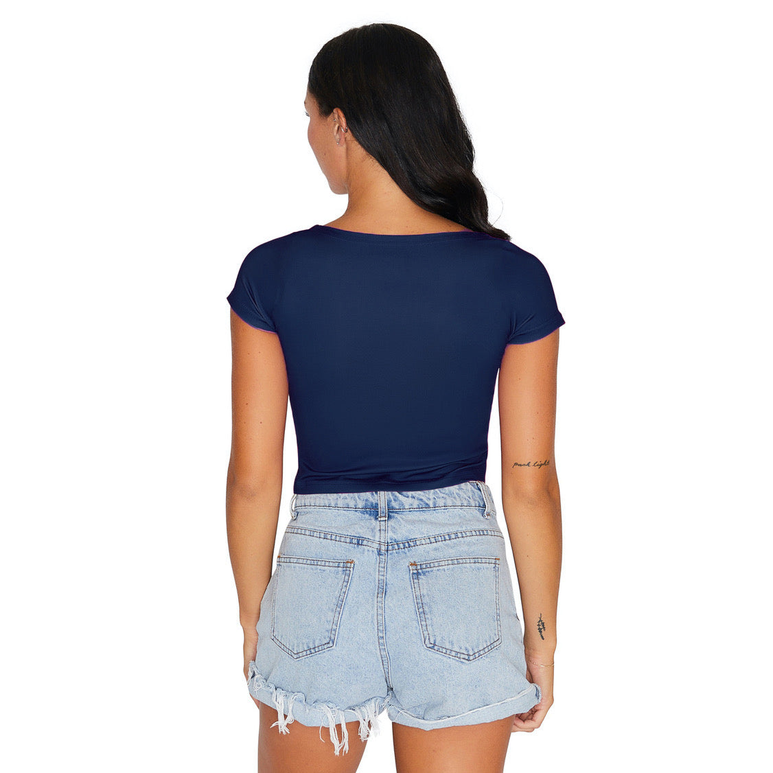 Georgia Tech Navy Babydoll Tee | lojobands