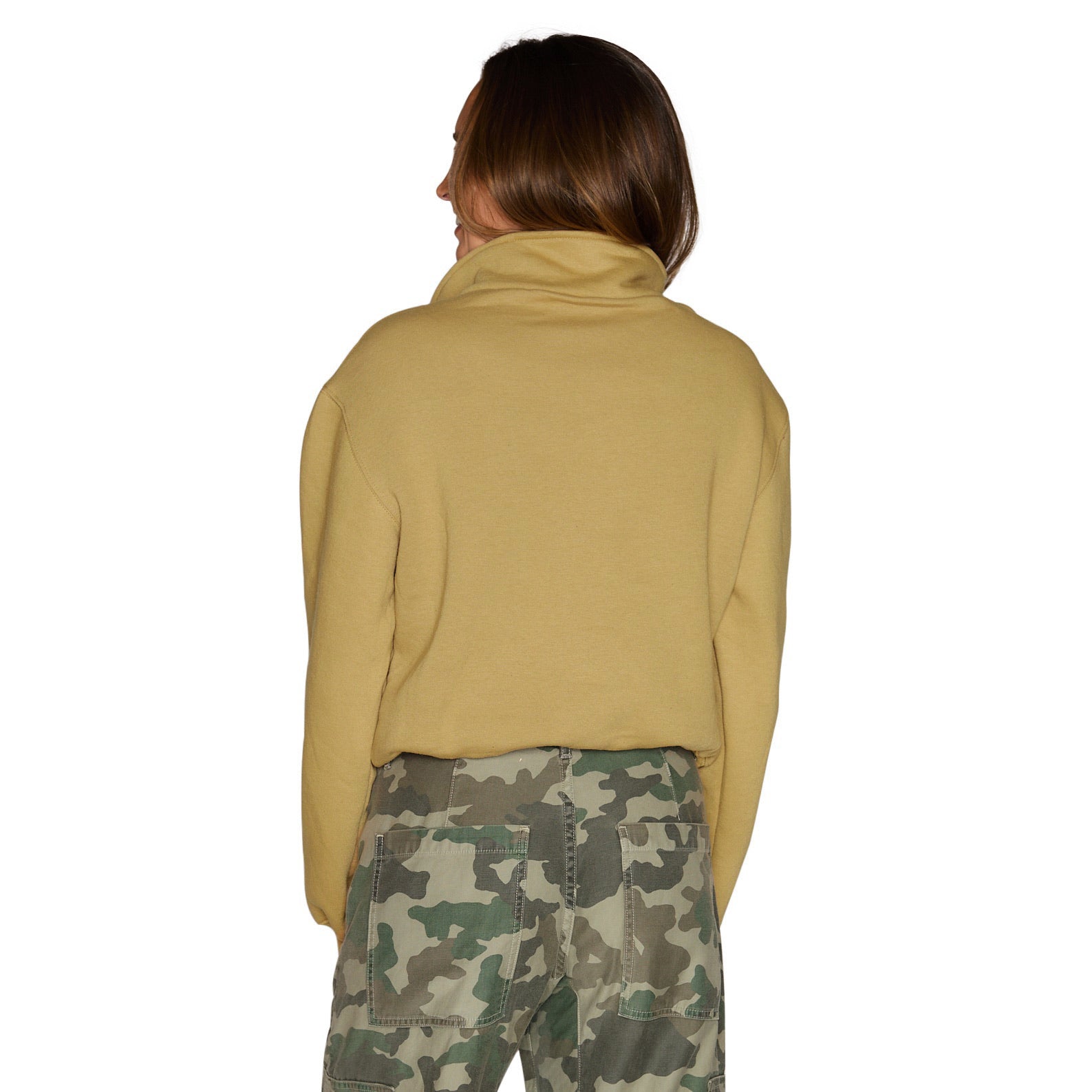 Georgia Tech Gold Quarter Zip Sweatshirt | lojobands