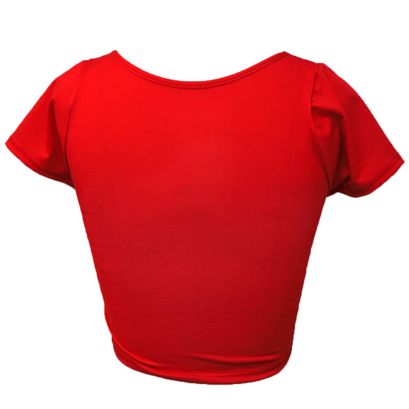 Maryland Terps Red Babydoll Tee 11