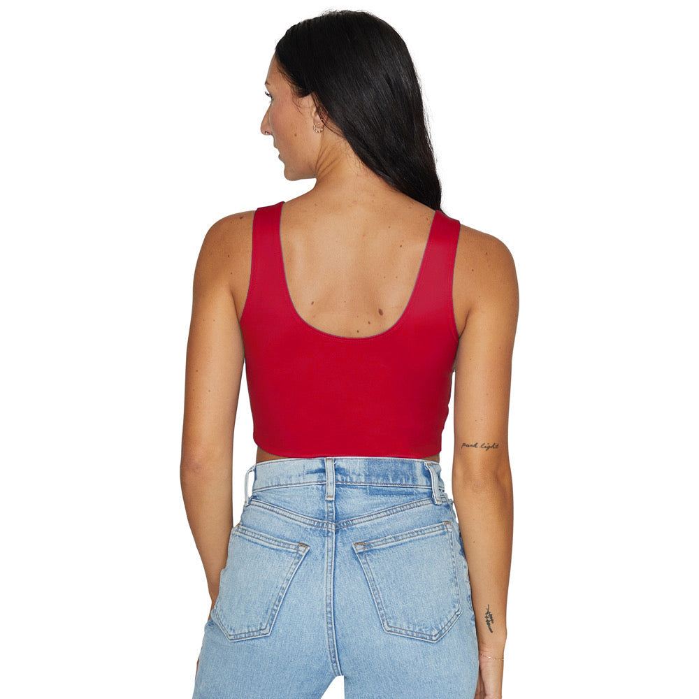 Iowa State Red Crop Tank Top | lojobands