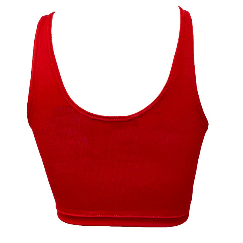 Maryland Terps Red Crop Tank Top | lojobands 10