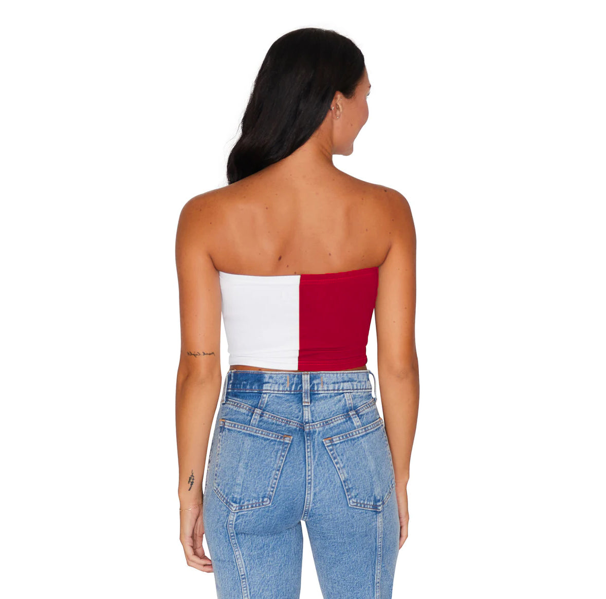 New Mexico Lobos Two Tone Tube Top | lojobands 3