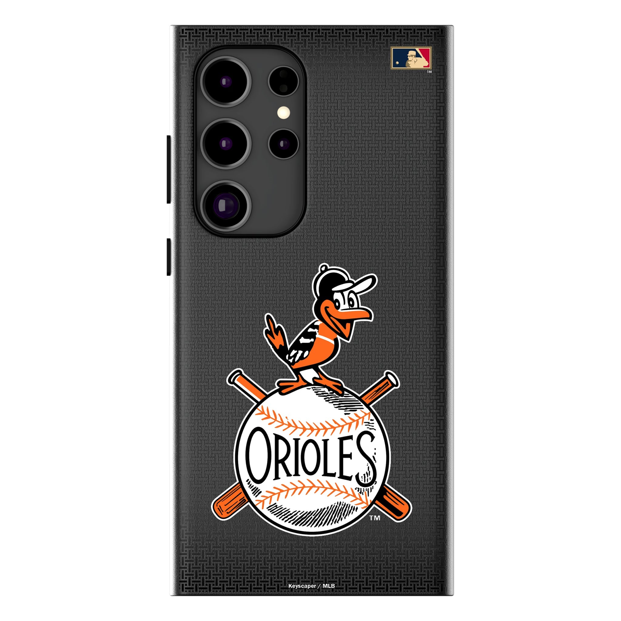 Baltimore Orioles 1954-1963 - Cooperstown Collection Linen MagSafe Compatible Phone Case for Samsung Galaxy 12