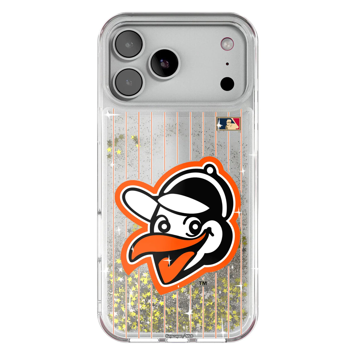 Baltimore Orioles 1955 - Cooperstown Collection Pinstripe Glitter Phone Case 20