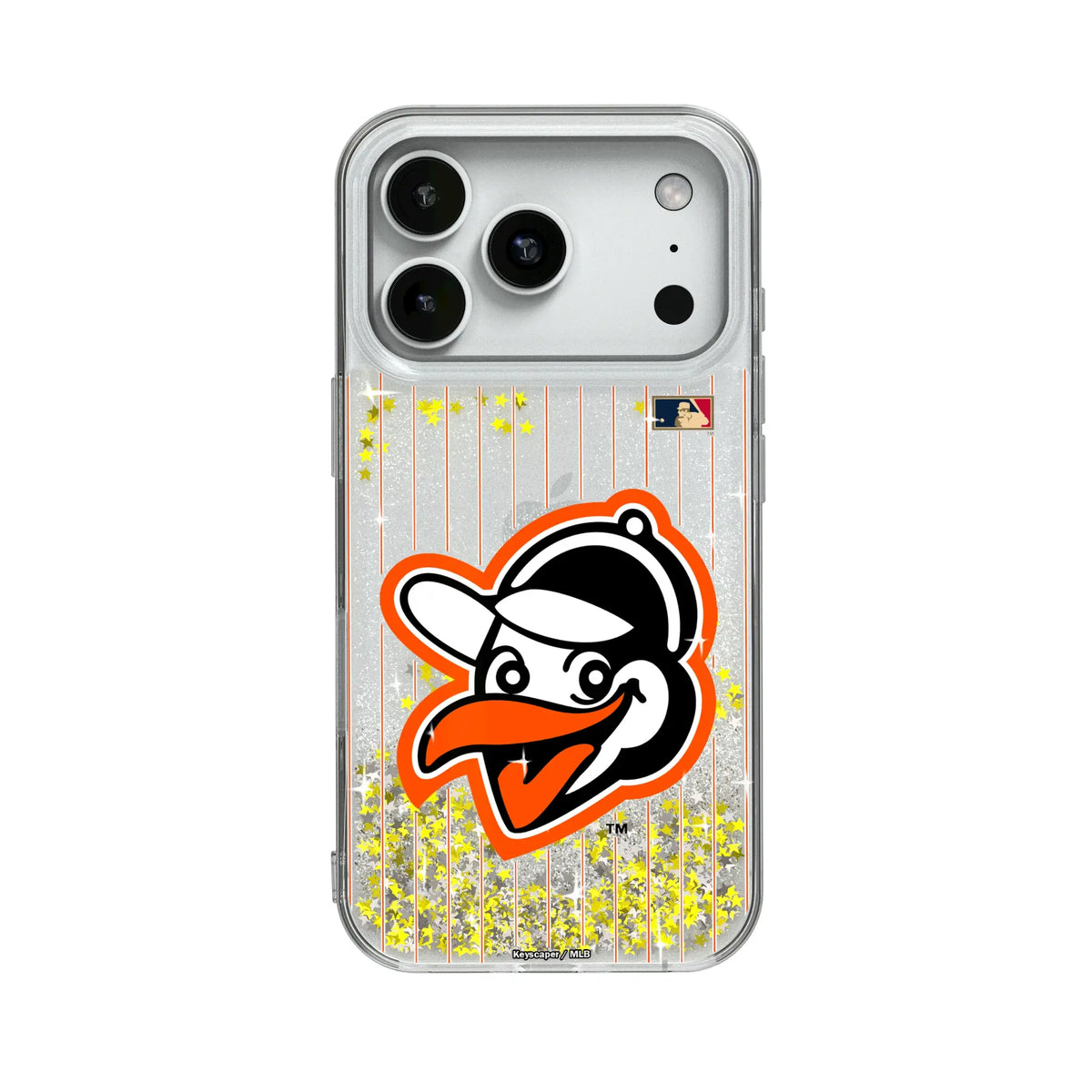 Baltimore Orioles 1955 - Cooperstown Collection Pinstripe Glitter Phone Case 19