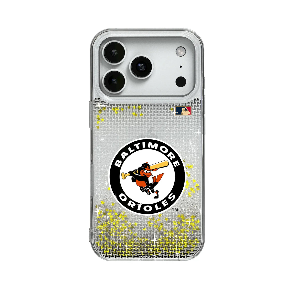 Baltimore Orioles 1966-1969 - Cooperstown Collection Linen Glitter Phone Case 18