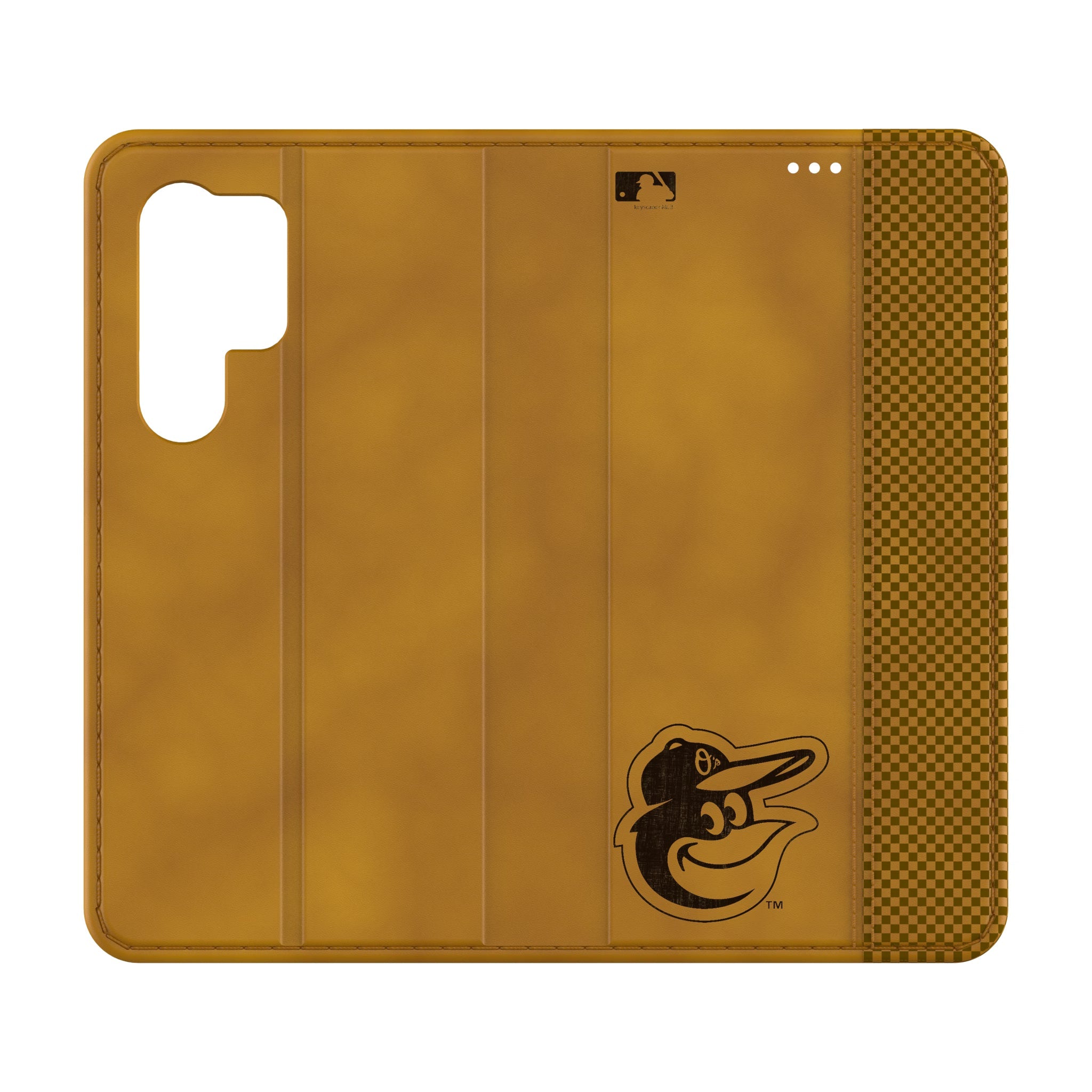 Baltimore Orioles Burn Folio Phone Case for Samsung Galaxy 13