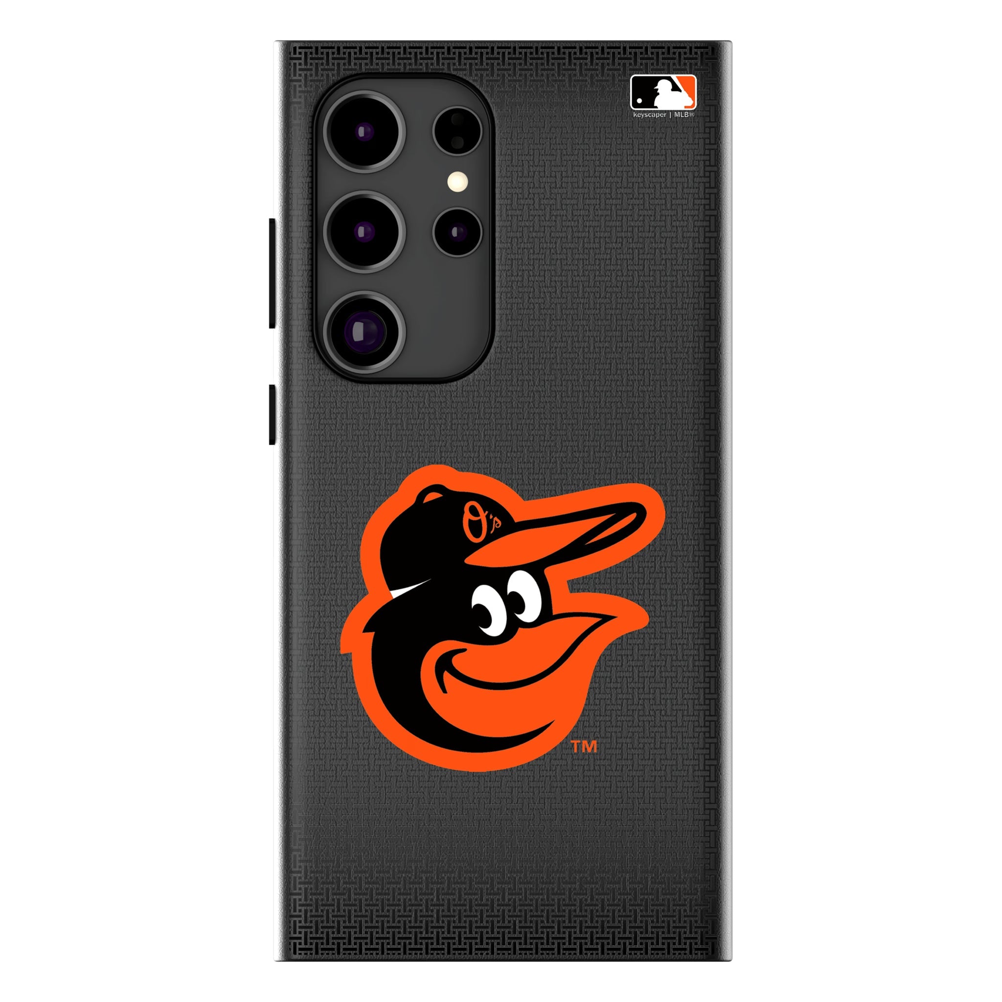 Baltimore Orioles Linen MagSafe Compatible Phone Case for Samsung Galaxy 15