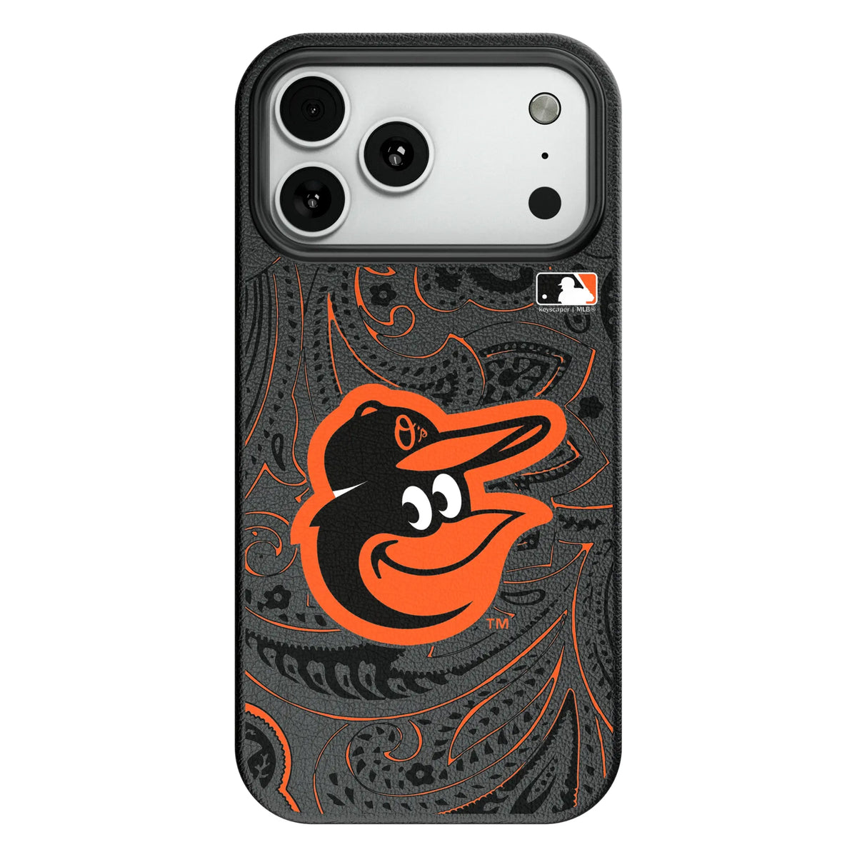 Baltimore Orioles Paisley MagSafe Compatible Phone Case for Apple iPhone 8