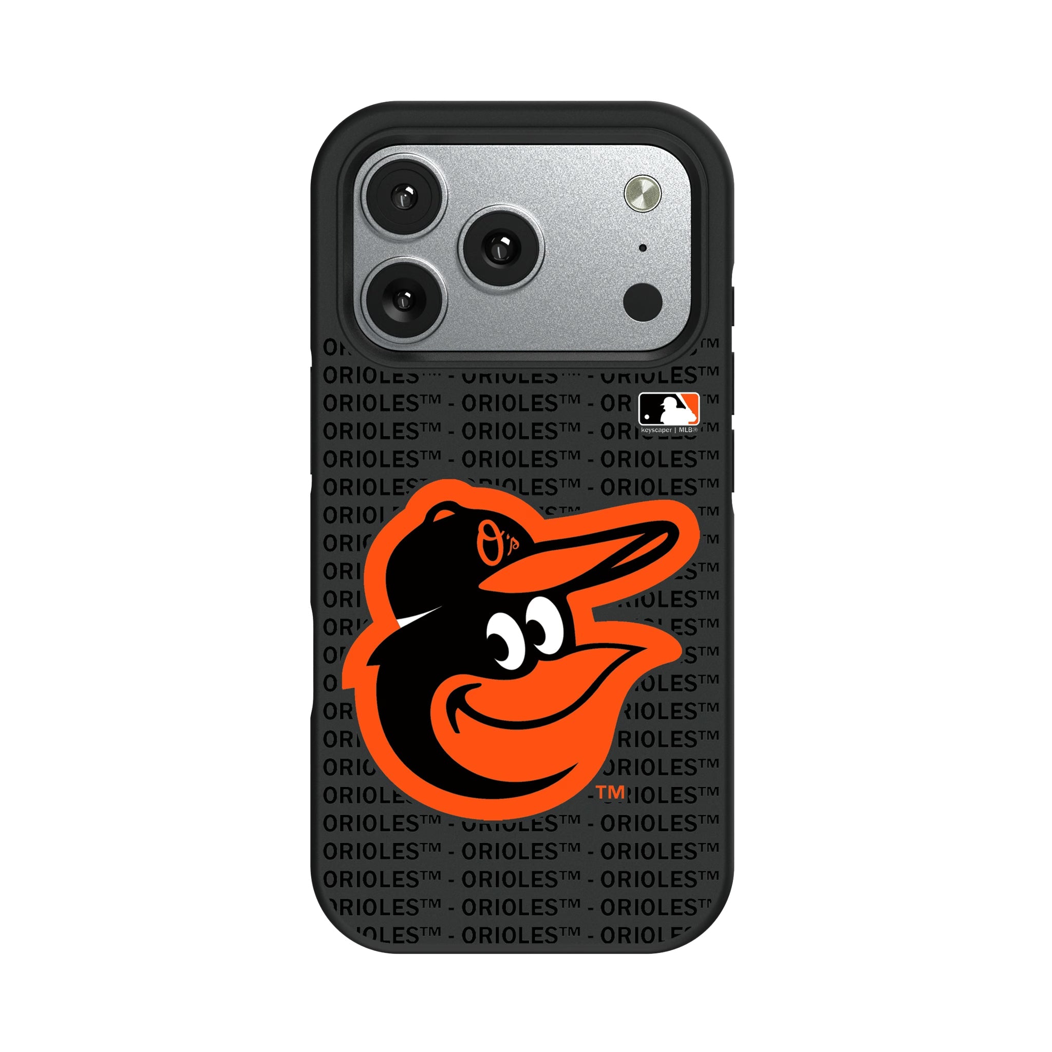 Baltimore Orioles Text Backdrop Bump Phone Case 10
