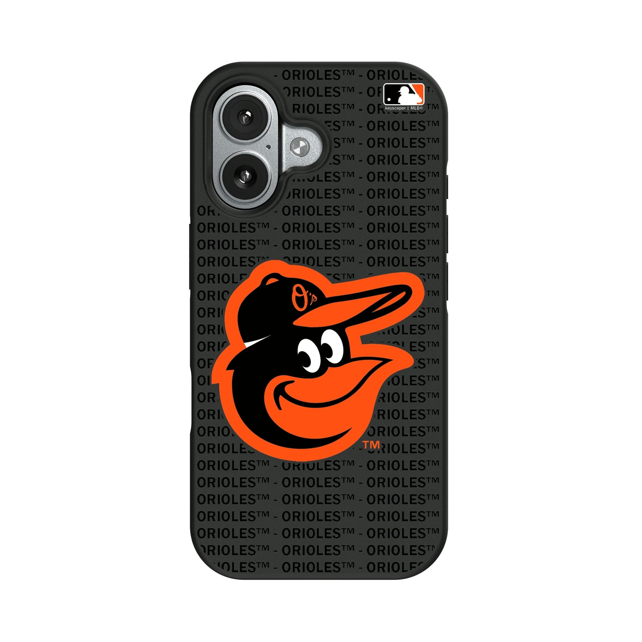 Baltimore Orioles Text Backdrop Bump Phone Case 8