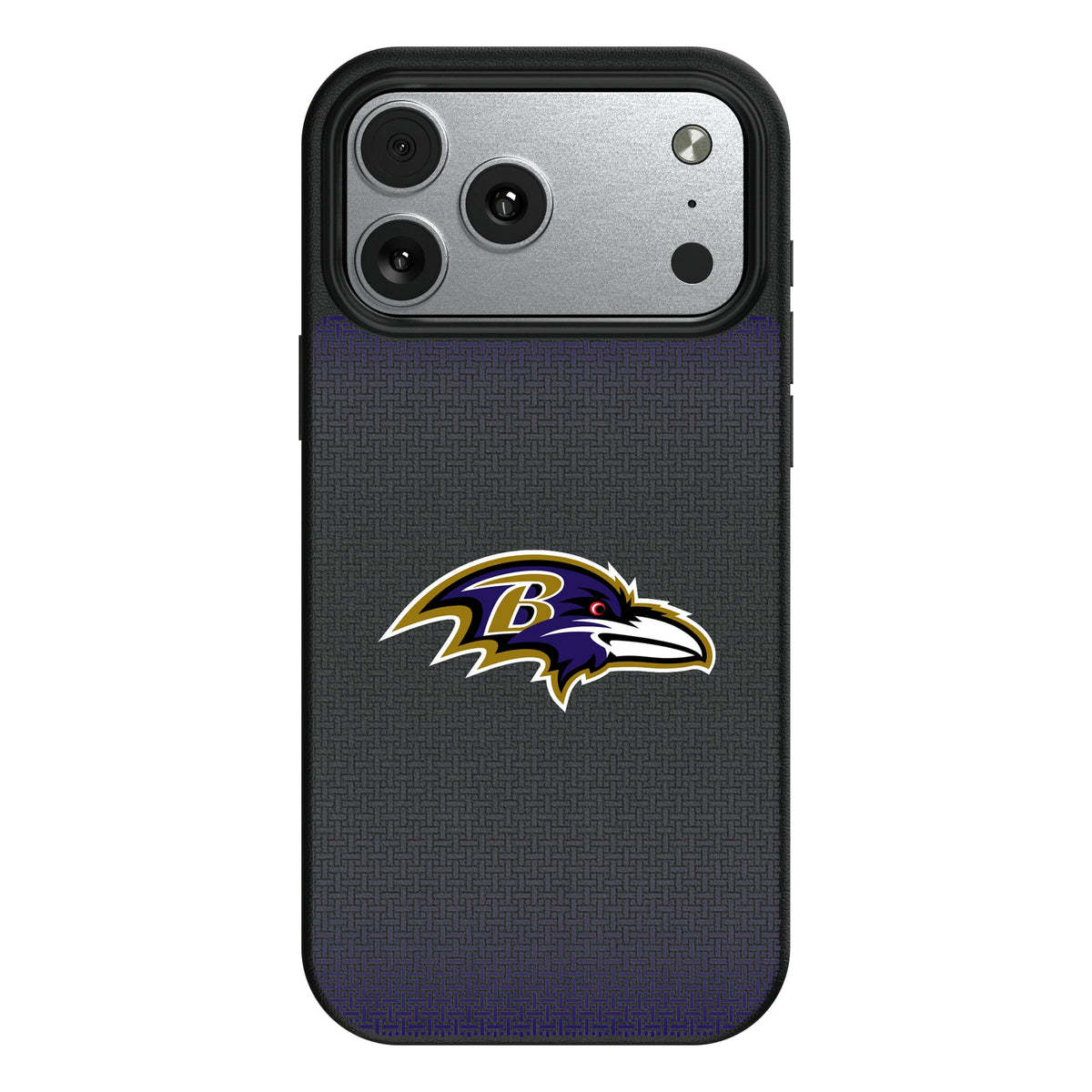 Baltimore Ravens Linen MagSafe Compatible Phone Case for Apple iPhone 10
