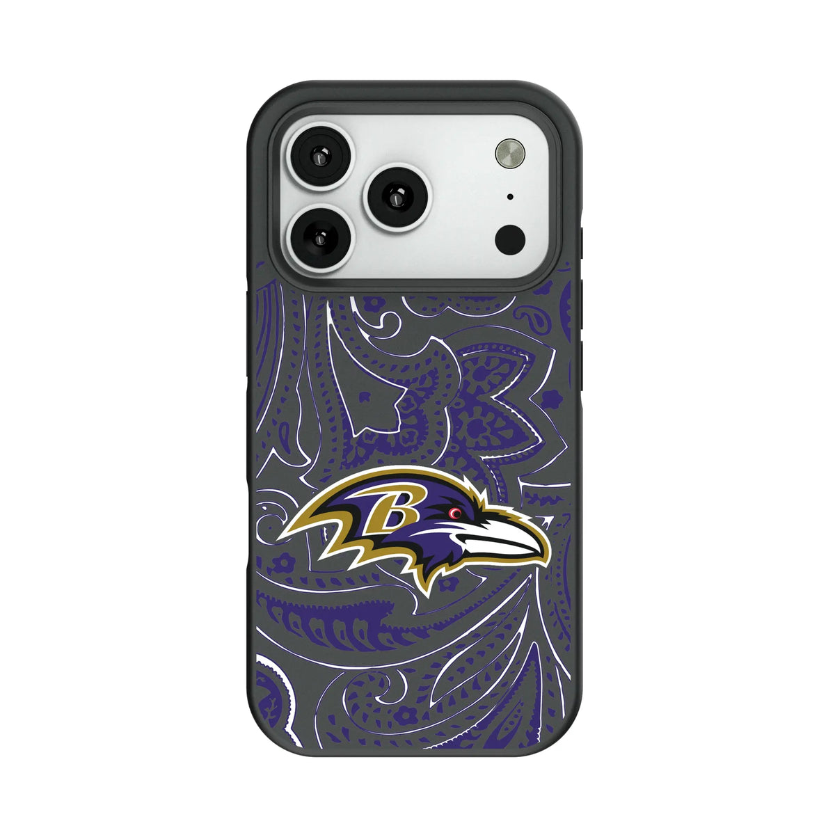 Baltimore Ravens Paisley Bump Phone Case 12