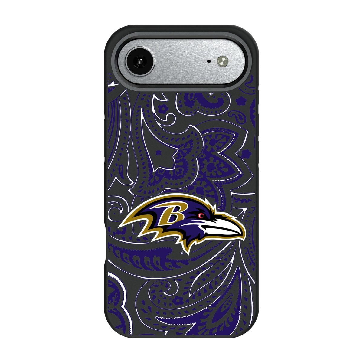 Baltimore Ravens Paisley Bump Phone Case 9