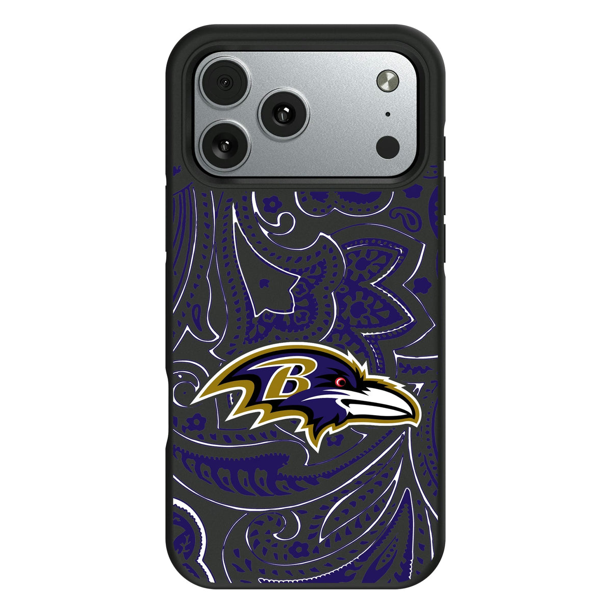 Baltimore Ravens Paisley Bump Phone Case 11