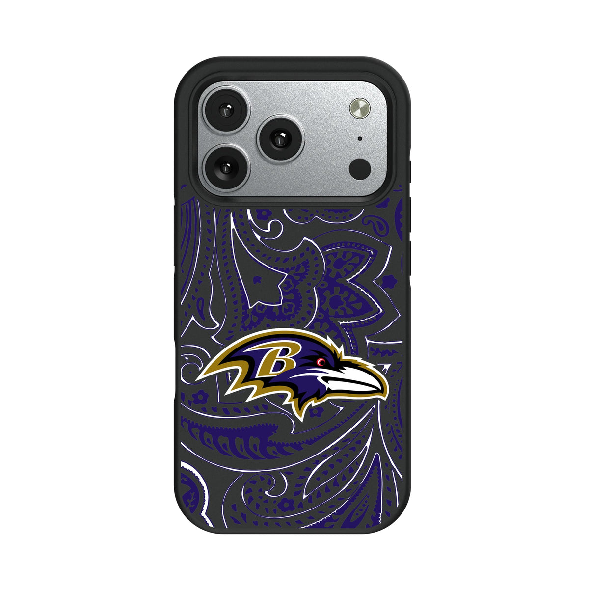 Baltimore Ravens Paisley Bump Phone Case 10