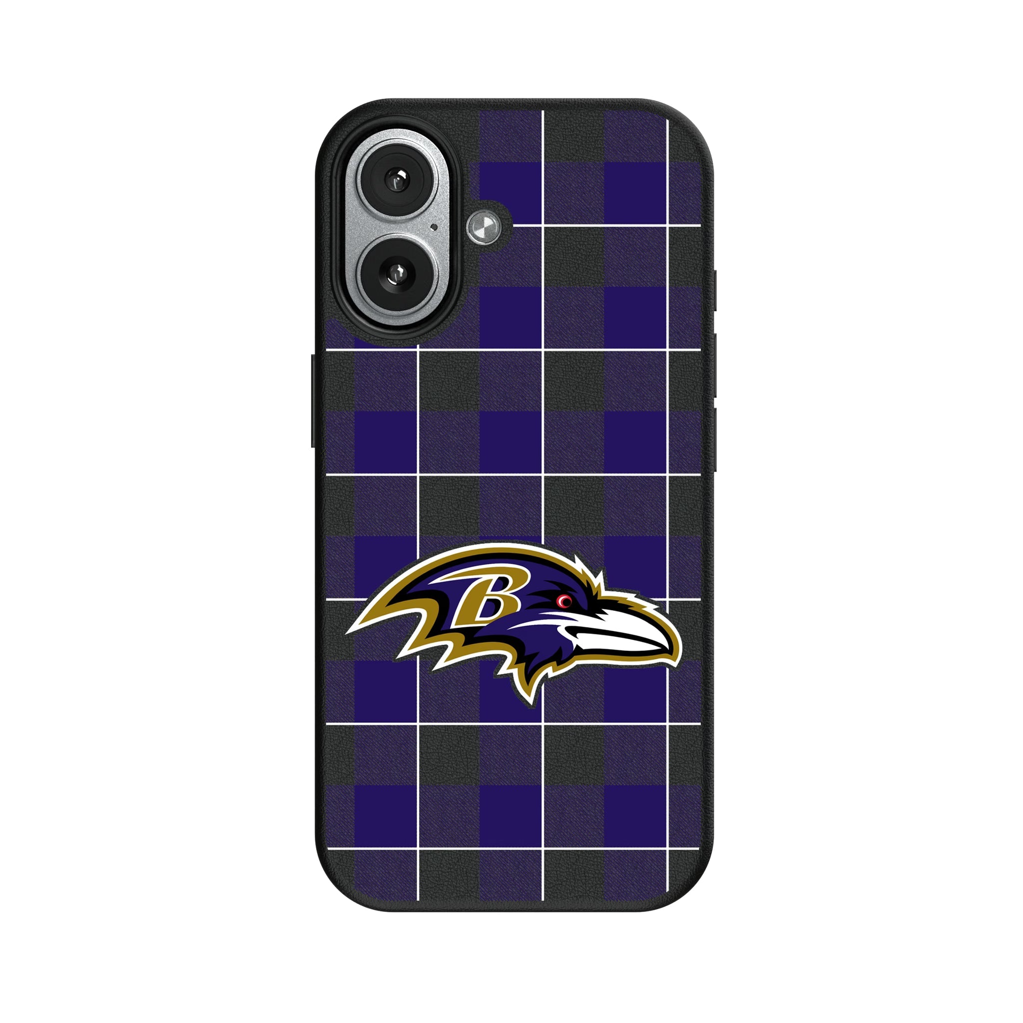 Baltimore Ravens Plaid MagSafe Compatible Phone Case for Apple iPhone 7