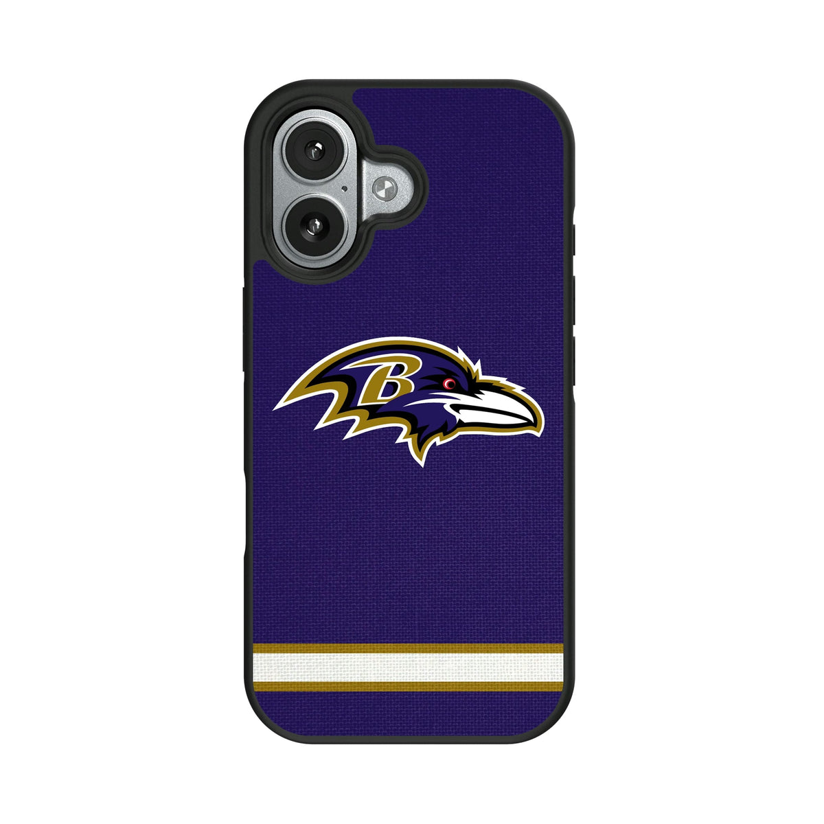 Baltimore Ravens Stripe Bump Phone Case 8