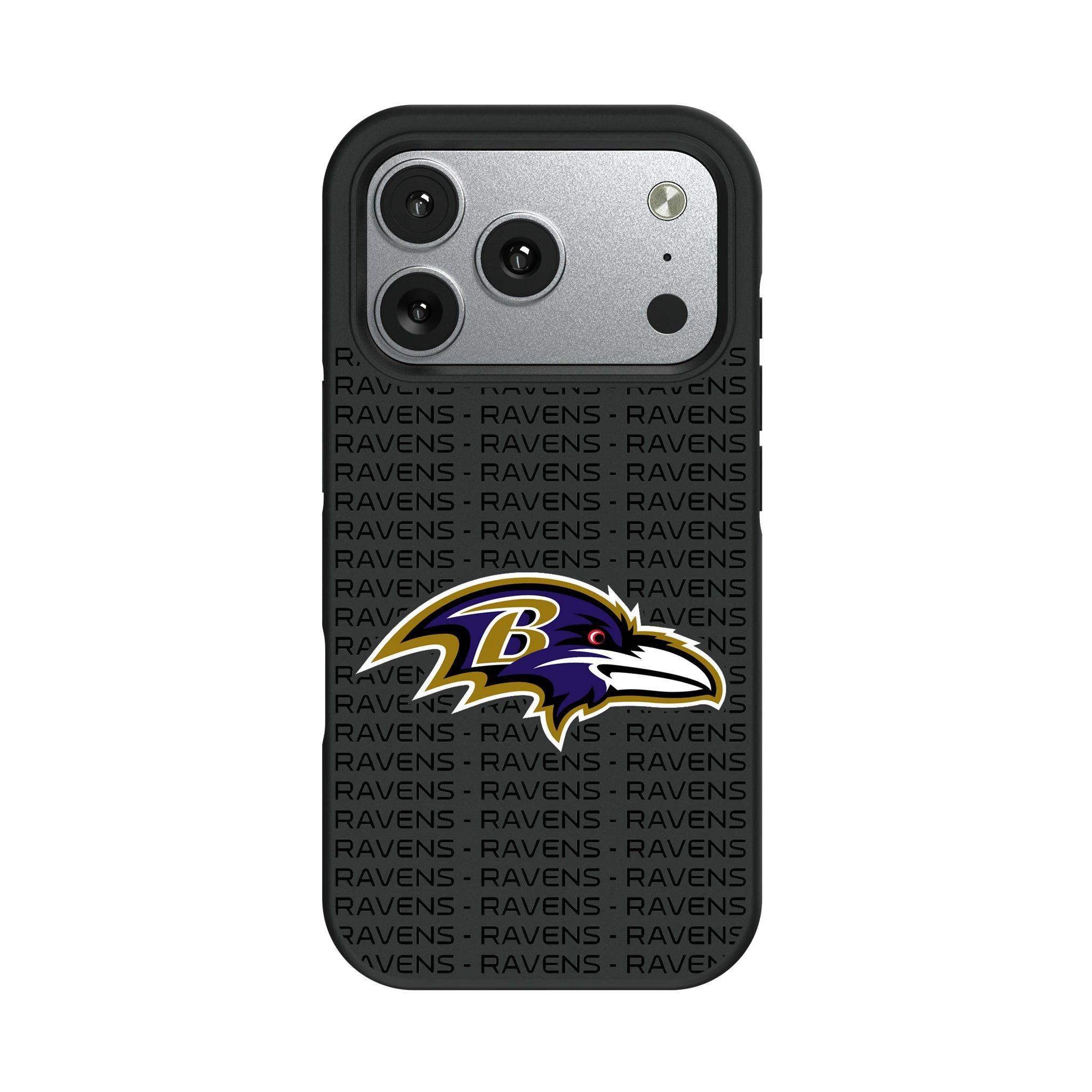 Baltimore Ravens Text Backdrop Bump Phone Case 10