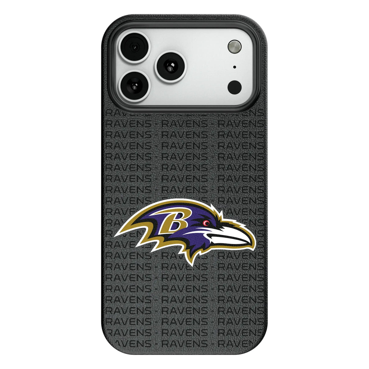 Baltimore Ravens Text Backdrop MagSafe Compatible Phone Case for Apple iPhone 12