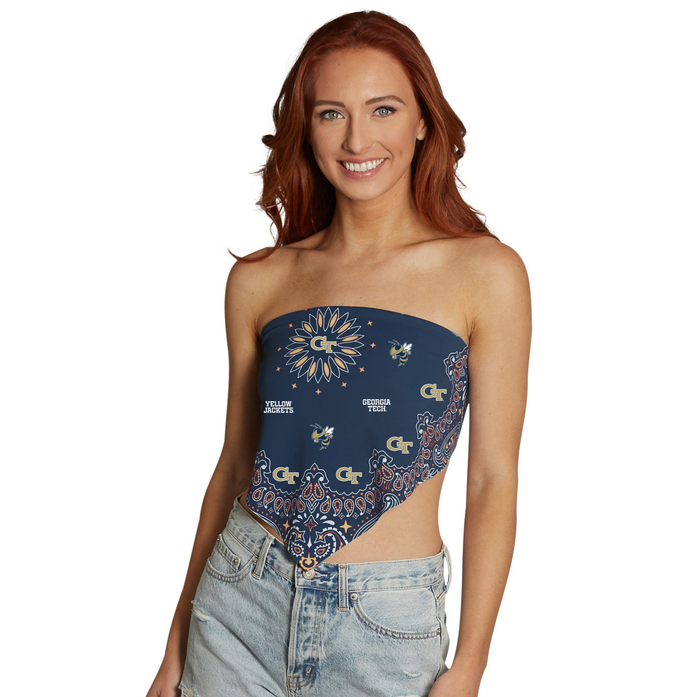 Georgia Tech Bandana Top | lojobands
