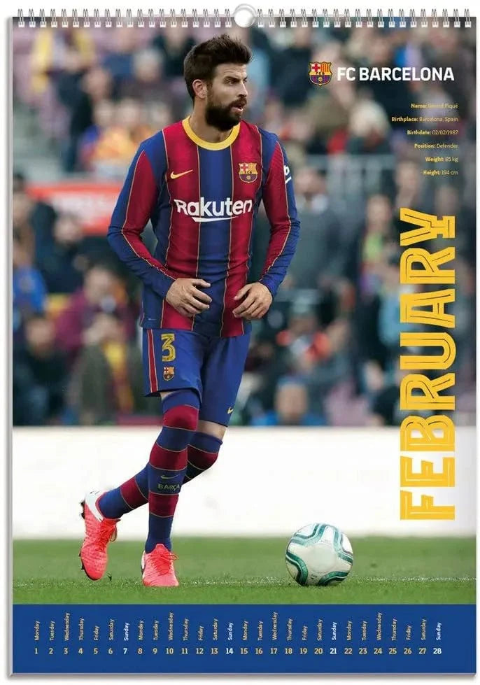 Barcelona 2021 Official Calendar 1
