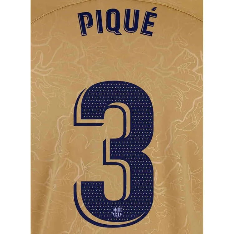 Barcelona 2022/23 Away Pique  #5 Jersey Name Set 1