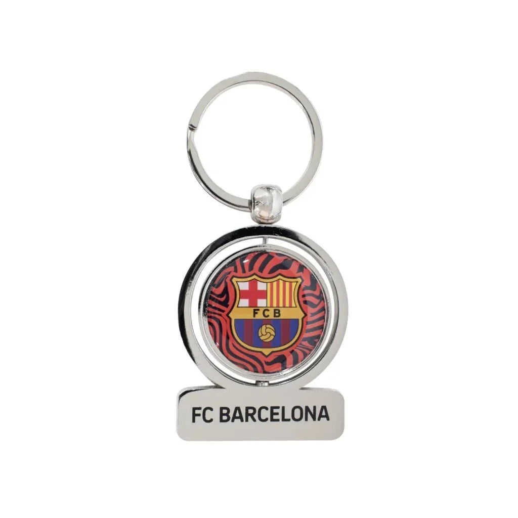 Barcelona Double-Sided Spinner Keychain 1