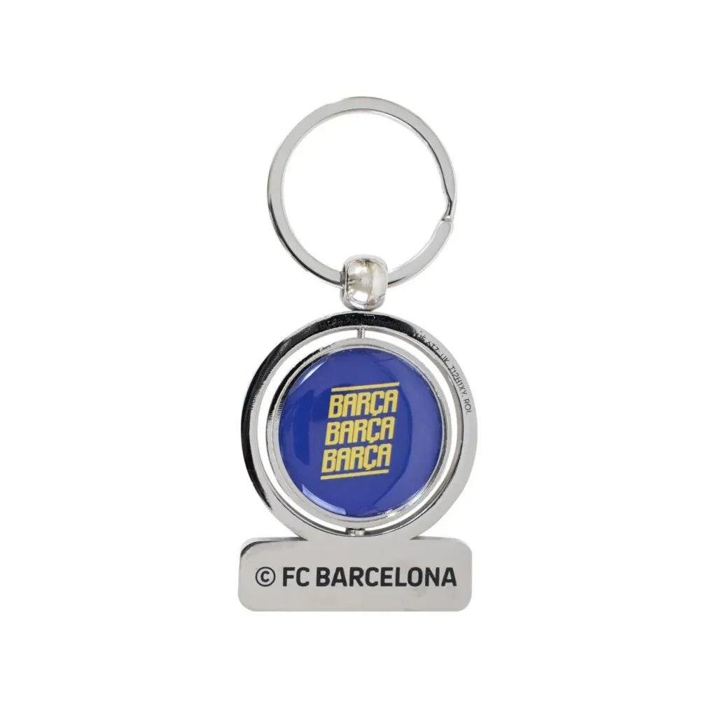 Barcelona Double-Sided Spinner Keychain 2