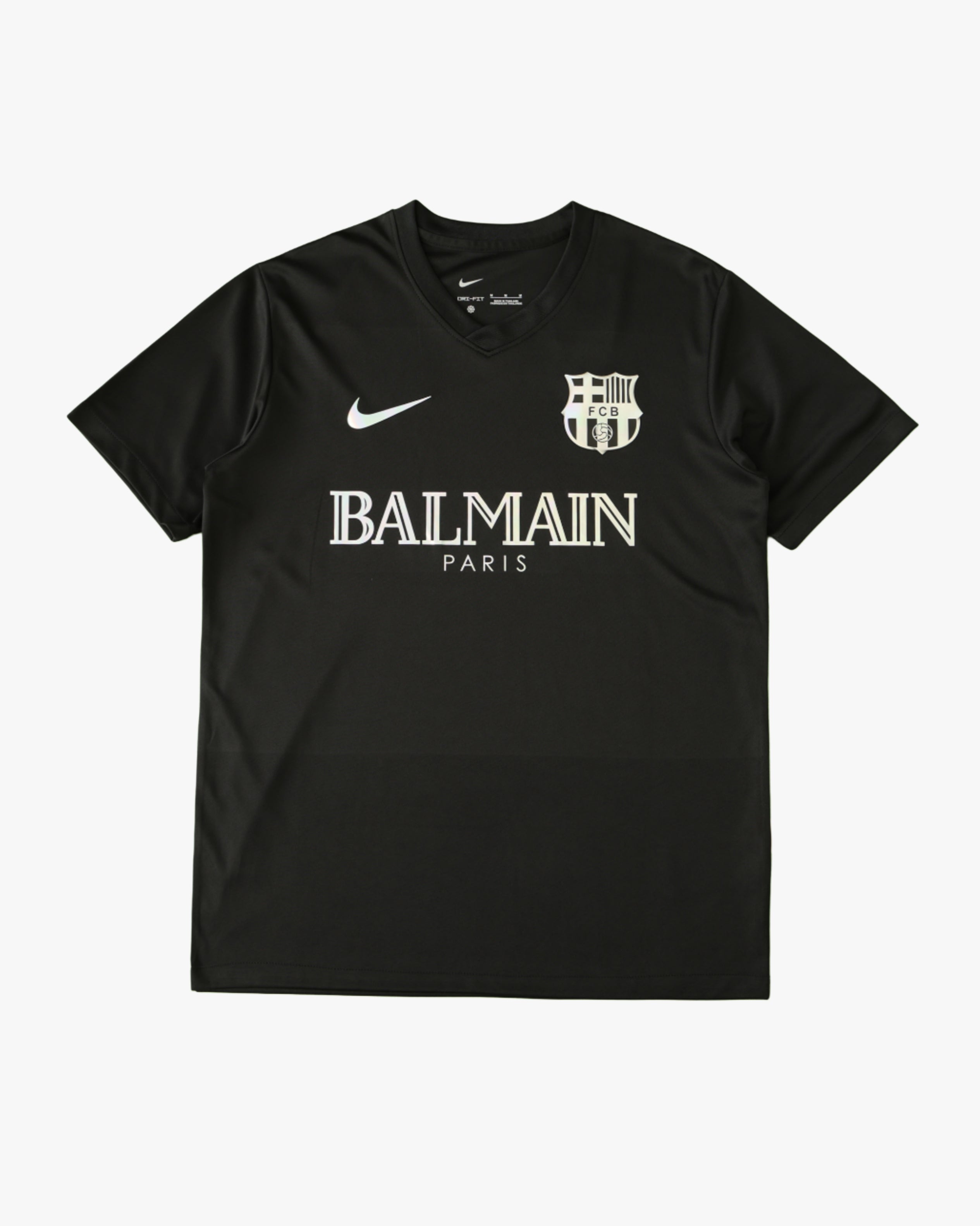 Nike Barcelona x Balmain Black Premium Kit 1