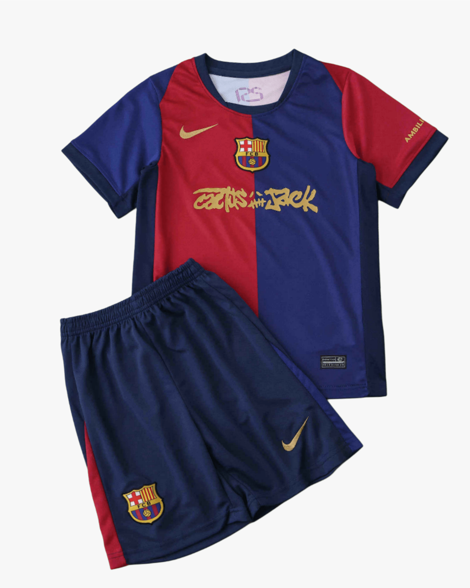 Nike Barcelona x Cactus Jack Home Kids 1