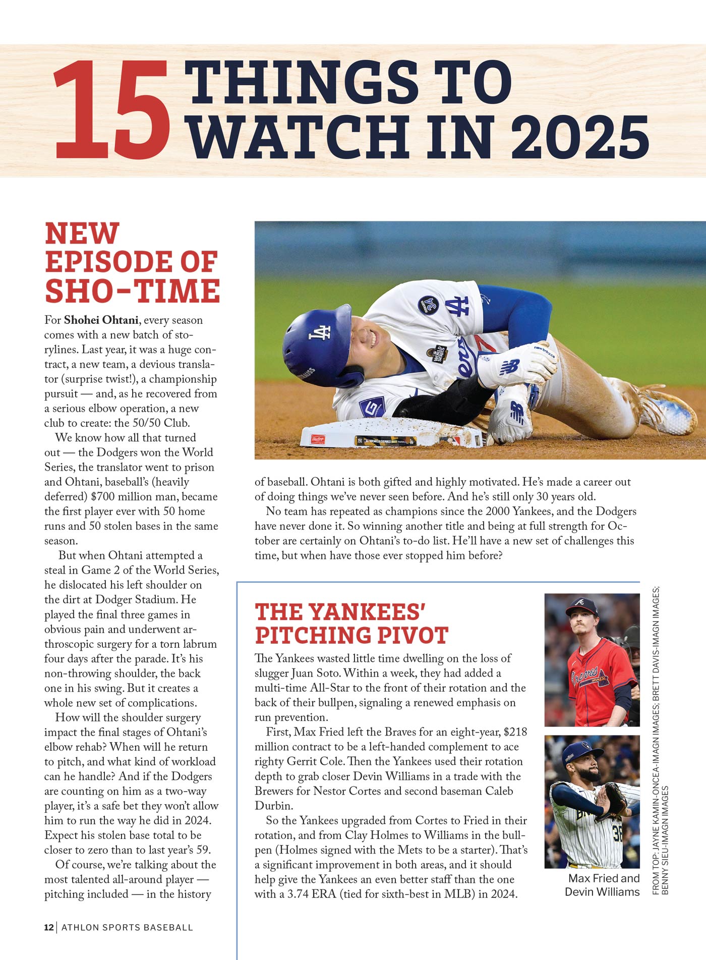 Athlon Sports - 2025 MLB Preview: In-Depth Coverage, Milestones & Achievements By Aaron Judge, Shohei Ohtani, Bryce Harper, Ronald Acuna Jr, Juan Soto, Paul Skenes, Bobby Witt Jr & More! 8