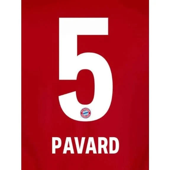 Bayern Munich 2019/21 Home Pavard #5 Jersey Name Set 1