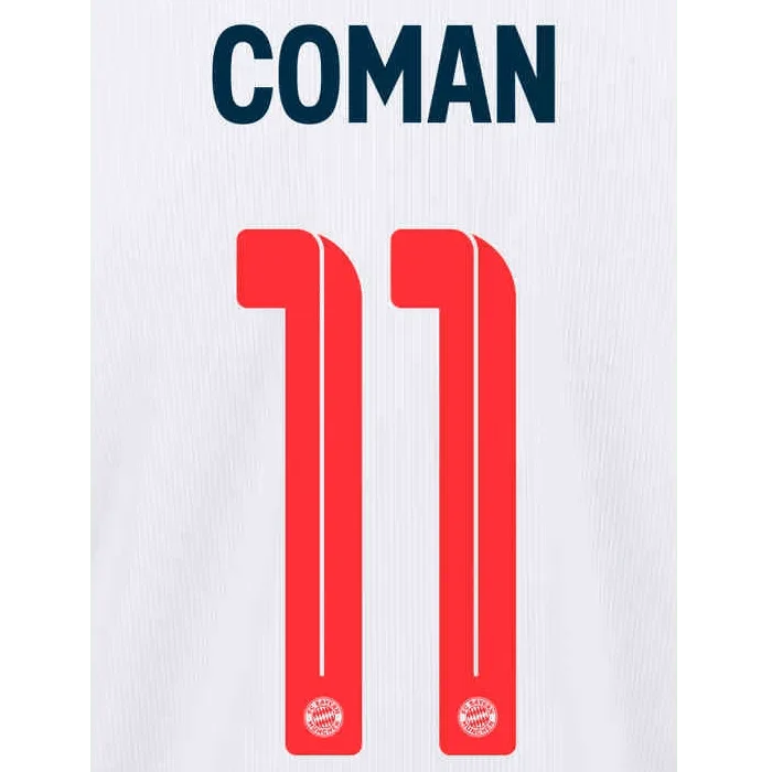 Bayern Munich 2021/22 Third Coman #11 Jersey Name Set 1