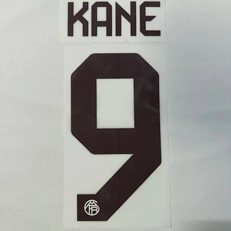 Bayern Munich 2023/24 Third KANE #9 Official Name Set (CL Version) 1