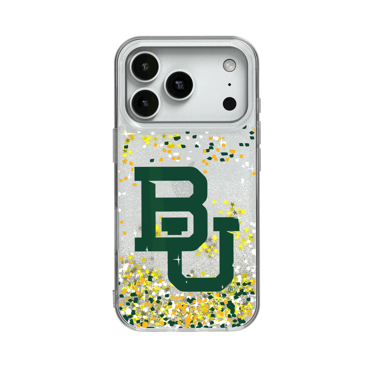 Baylor University Bears Confetti Glitter Phone Case 19