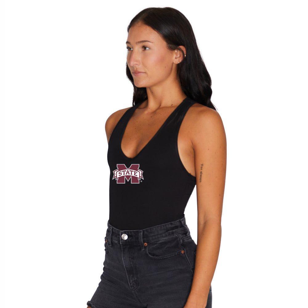 Mississippi State Black Bodysuit | lojobands 2