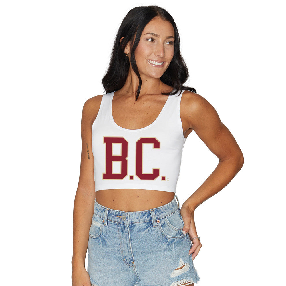 Boston College BC Crop Tank Top | lojobands