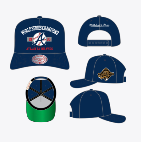 Atlanta Braves - MLB World Series Champions 1995 Blue Pro Pinch Fit Hat