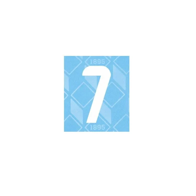 Belgium 2024/25 Away De Bruyne #7 Jersey Name Set 2