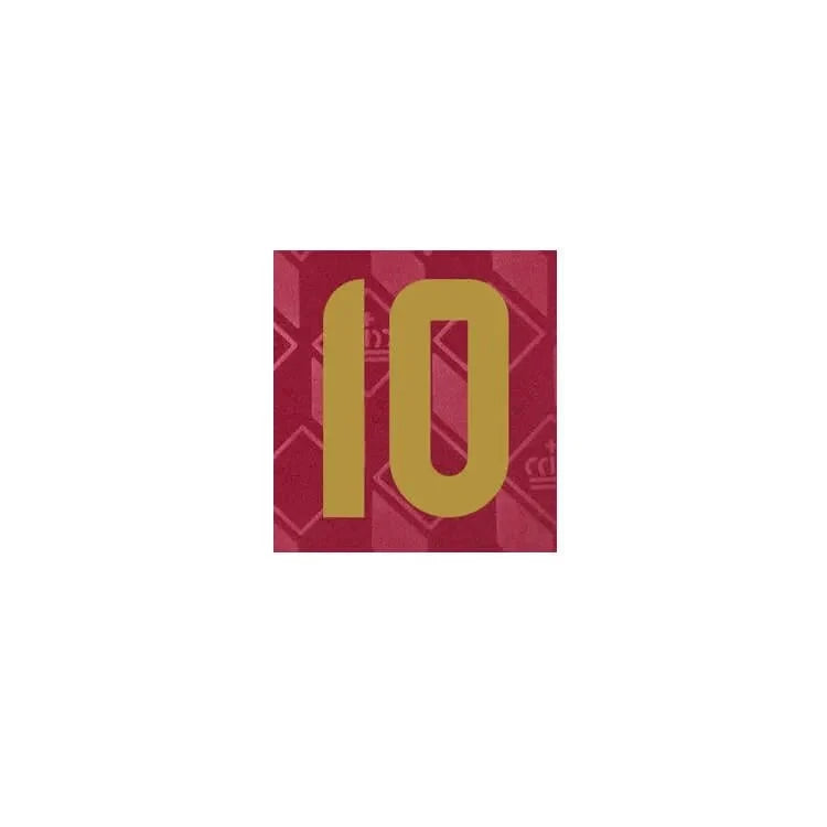 Belgium 2024/25 Home R. Lukaku #10 Jersey Name Set 2
