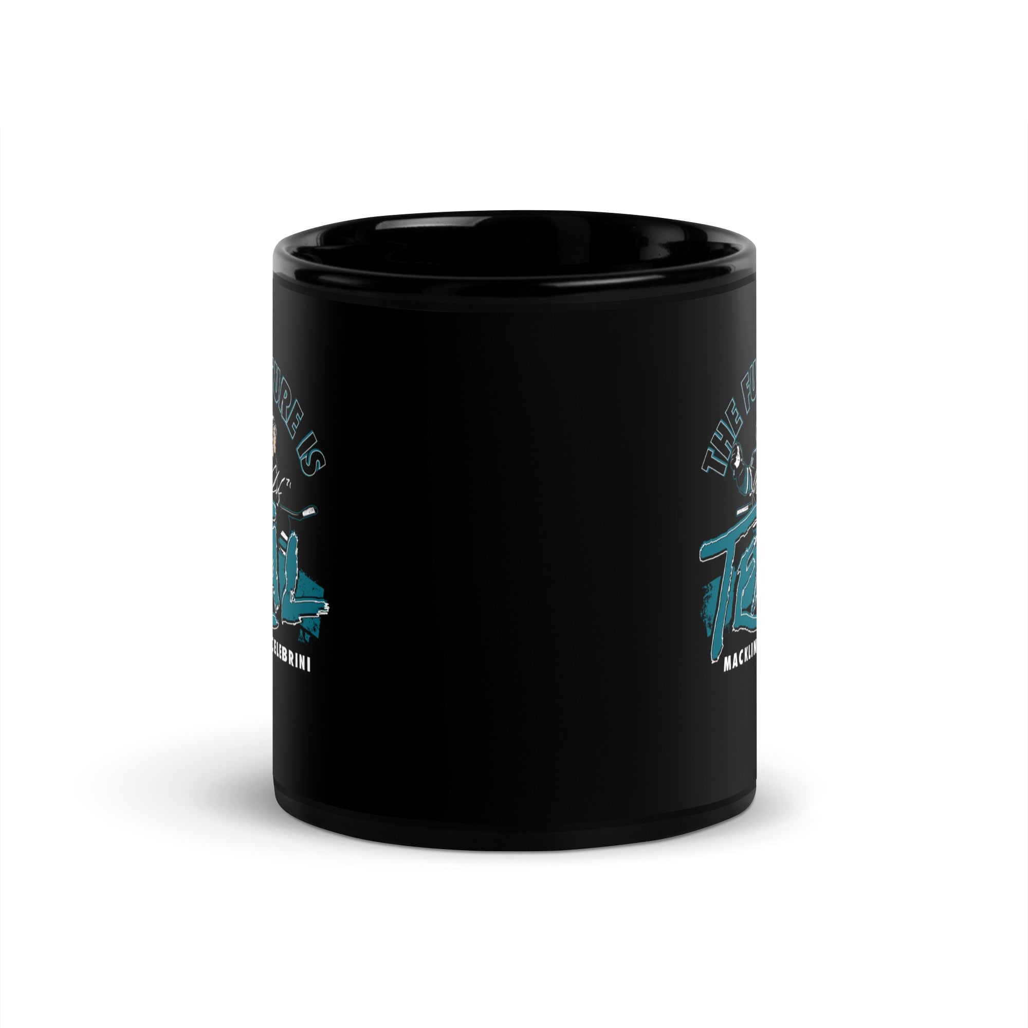 Macklin Celebrini: The Future is Teal Mug 4