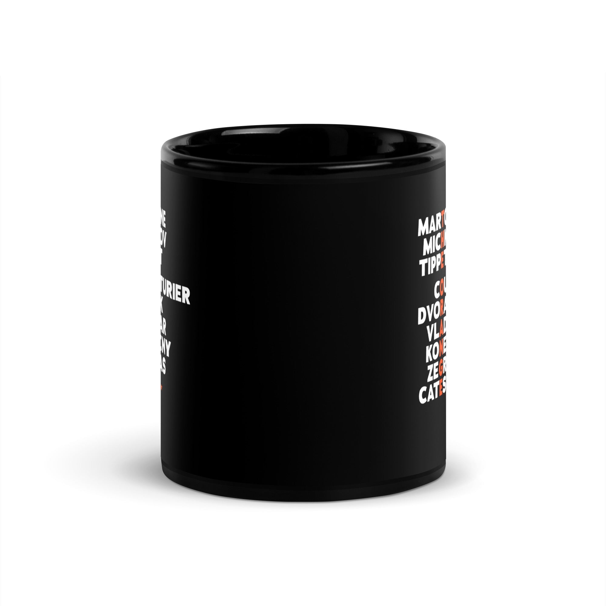 Philadelphia Hockey: The Orange Names Mug 4