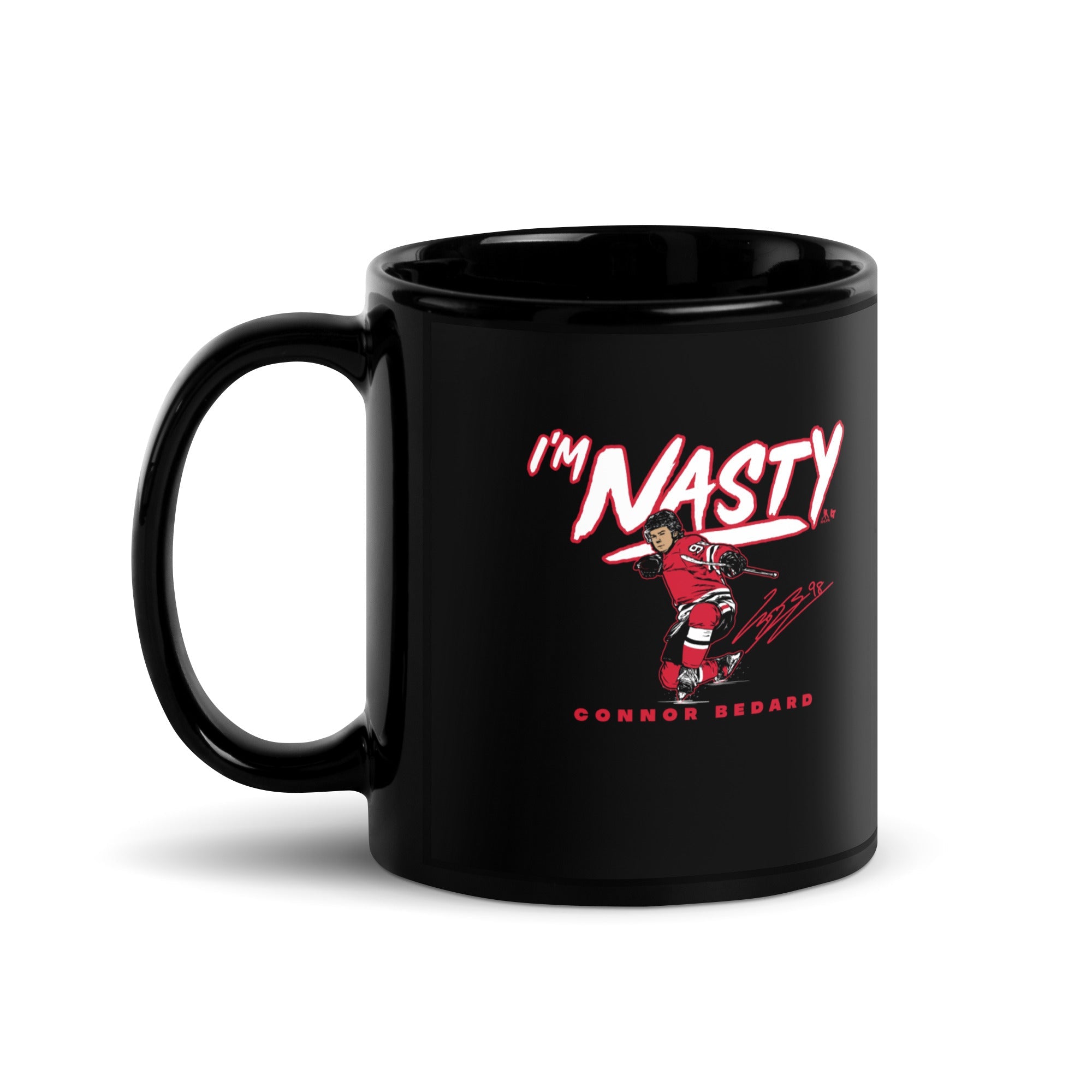 Connor Bedard: I’m Nasty Mug 2