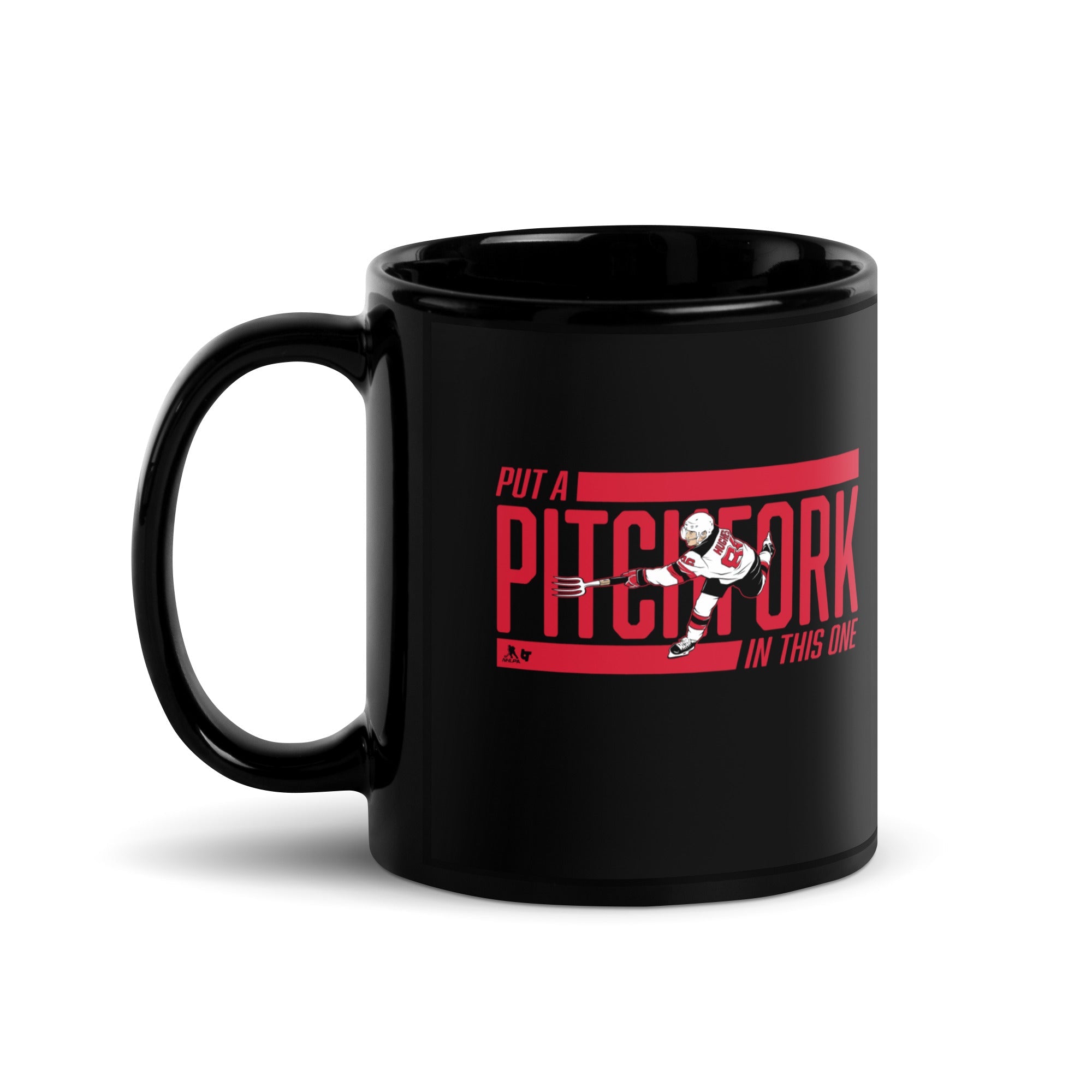 Jack Hughes: Put a Pitchfork in This One Mug 2